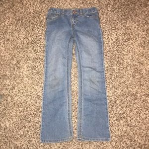 Lightwash jeans. Thrifted. Small women's.